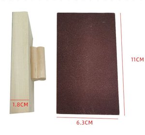 Wholesale Wooden Sand Block/Sandpaper Sound Effect <b>Instrument</b> - Orff Percussion for <b>Music</b> Education - Product Image 6