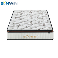 Matelas orthopédique de 11 pouces - SY-ET28 Matelas d'hôtel Style surmatelas en bambou