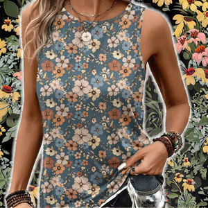 2025 Summer Women's Strapless Solid Breathable Casual Short <b>Tank</b> <b>Top</b> Sleeveless Slim Fit Comfortable & Stylish - Product Image 3