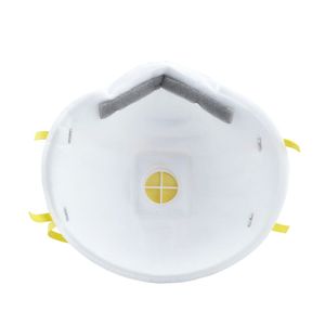 पार्टिकुलेट रेस्पिरेटर 8210v 8210vcn आरामदायक कुशन नाक फोम और ठंडा प्रवाह वाल्व के साथ - Product Image 5