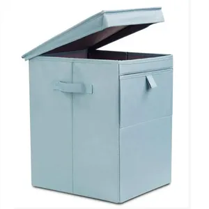New Products Collapsible Laundry Baskets Customized Non Woven Foldable Laundry Basket Laundry Storage Box