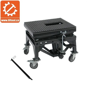 Pengangkat Motor 300lbs Mini Scissor Lift Heavy Duty Dirt Bike Motorbike Scissor Lift <span class=keywords><strong>Stand</strong></span> JL-M02301 - Product Image 4