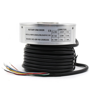 Encodeur rotatif d'ascenseur 1024 points, trou de câblage 25 mm, métal industriel pour pièces d'ascenseur - Product Image 4
