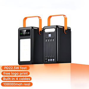 Banco de Energía de Carga Rápida de Última Generación de 22.5W, 30000/50000/100000/120000 mAh, Banco de Energía de Alta Capacidad de 80000 mAh para Todos los Teléfonos - Product Image 1