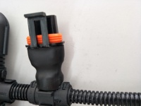 Kabel Adaptor ISOBUS Tembaga Murni untuk Otomotif 4P-24P Isolasi PVC 300/350mm