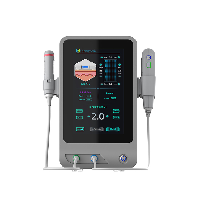2026 New 2 in 1 HIFU Ring Focus Machine for Facial Contouring Salon-Grade Non-Invasive Anti-Aging Device with 10000 Shots