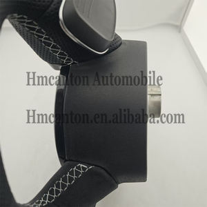 Volante Deportivo con Base de Cuero Perforado Alcantara para Audi A4 A4L A5 A6 A7 B8 - Product Image 2