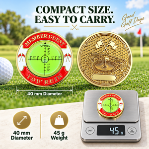 OEM Golf Putting Green Reader Bubble Level Metal Slope Alignment Tool Custom Color Logo and Packaging Factory Direct Bulk Supply - Product Image 5