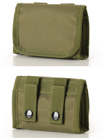 Équipement de chasse tactique Molle Shell Pouch Holster Polyester Carrier pour équipement de défense personnelle Mallette de transport pour porte-arme