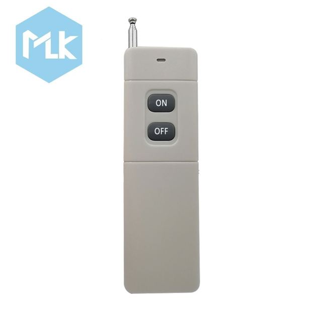 MLK Long Distance 433MHz Learning Code 4 Buttons Rf Remote Control Industrial Equipment Wireless Remote Control