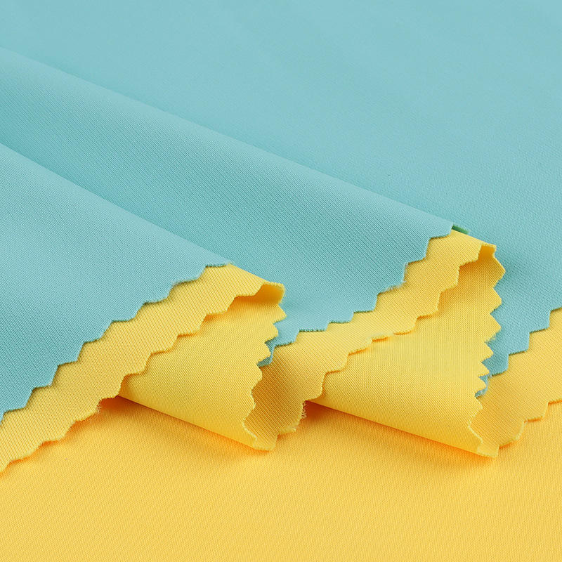 ผ้าสแปนเด็กซ์โพลีเอสเตอร์ระบายความร้อนครีมกันแดด