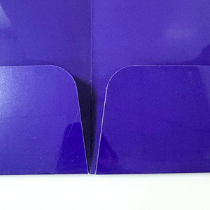 China Factory Eco Friendly Thick <strong>Paper</strong> Material A4 A5 Size Custom Presentation <strong>Folder</strong> With Pockets - Product Image 4