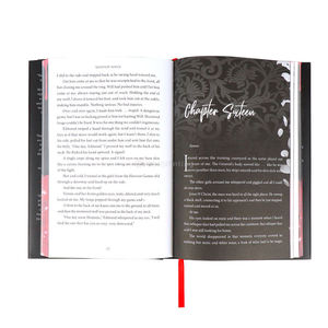 Libro de Tapa Dura Personalizado OEM con Bordes Pintados y Sobrecubierta - Product Image 5