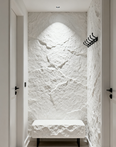 Trọng lượng nhẹ PU đá tường Bảng điều khiển nấm đá giả đá nhân tạo 3D bên ngoài tường trang trí nội thất bảng nhựa vật liệu xây dựng - Product Image 4