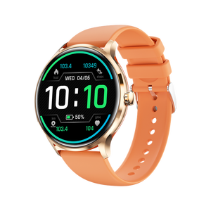 1,39 Polegada Forma Redonda Saúde Qs80 Smartwatch Pressão Arterial Oxigênio Smart Watch