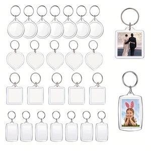 Cadre <span class=keywords><strong>photo</strong></span> <span class=keywords><strong>personnalisé</strong></span> de haute qualité <span class=keywords><strong>Porte</strong></span>-clés à breloque en acrylique promotionnel - Product Image 1