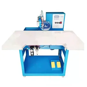 Hotfix rhinestone setting machines cheap prices transfer motif cloth semi auto ultrasonic hot fix rhinestones machine