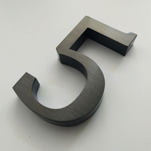 3D biểu tượng kinh doanh tùy chỉnh thép không gỉ kim loại chữ lớn số lớn Brass dấu hiệu singe nhỏ kim loại chữ thư dấu hiệu - Product Image 2