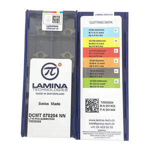 Herramientas de corte cnc originales, insertos de fresado de carburo, 100%, LT10, - Product Image 1