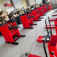 Équilibreuse de roue de KES-850 d'usine changeur de pneu Laser Durable Machine d'équilibrage de roue Stable efficace poids d'équilibrage de roue de voiture