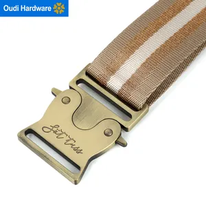Boucle de ceinture réglable en acier inoxydable, 3 tailles différentes, accessoires à dégagement rapide pour collier de chien