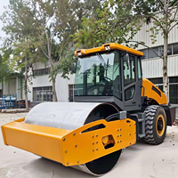 Compacteur vibrant hydraulique de 12 tonnes, moteur Cummins, modèle HXS12, faible coût d'entretien pour le compactage de l'asphalte et du sol