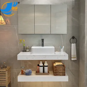 Lanjia AP008-60 2022 24 polegadas Novo armário da pia do banheiro vaidade ardósia grande espelho do armário de banheiro clássico armário de banheiro