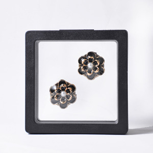 Bottoni a Clip con Fiore di Perle all'Ingrosso per Decorazione Camicie, Gemelli Decorativi - Product Image 5