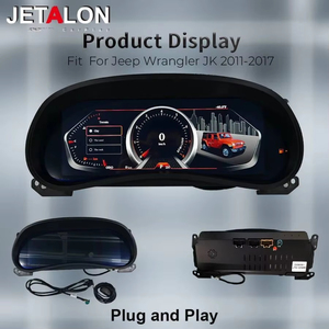 Para Jeep Wrangler JK 2011-2018, Velocímetro LCD, Reproductor para Tablero, Actualización 2025, Panel de Instrumentos Digital LINUX Original para el Automóvil - Product Image 3
