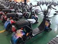 Nouvel exemple de Scooter électrique de ville 2000W 3000W chine ville nouveau style gros pneu batterie au Lithium Scooter électrique