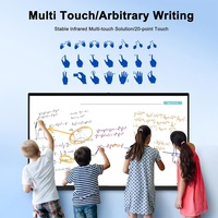 65 Zoll Digitales Interaktives Whiteboard für Schulunterricht Klassenzimmer Smart Board Präsentationsbildschirm Effektives Lernen