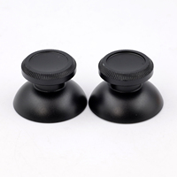 WEIAI 2PCS Joystick analogique en métal pour manette Xbox One PS4, couvre-joystick en métal