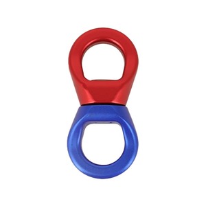 Mosquetón de Aluminio 7075 de 35 kN con Giro de 360 Grados para Escalada, Aviación, Yoga/Hamaca, Minería - Product Image 1