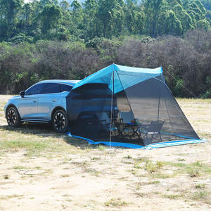 Tente pare-soleil de toit en tissu Oxford à coque rigide pour 2 personnes, <span class=keywords><strong>camping</strong></span> sur la plage, installation facile, imperméable, couverture de voiture monocouche - Product Image 1