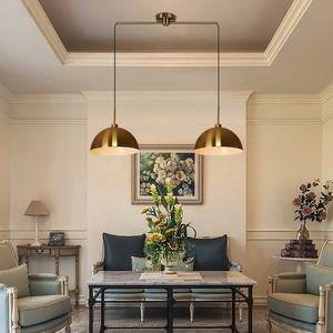 Lámparas Colgantes Decorativas Modernas, Lámpara Colgante de Techo Tipo Domo, Lámpara de Comedor Nórdica de Latón para Sala de Estar, Dormitorio, Cocina - Product Image 3