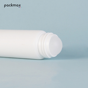 Tube roll-on en plastique de 50 ml avec grand applicateur à bille – Emballage cosmétique vide pour huiles essentielles, déodorants et crèmes de massage - Product Image 2