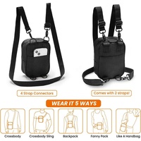 Sac banane de voyage pour femme, sac à bandoulière multifonctionnel personnalisé, petit sac messager pour femme