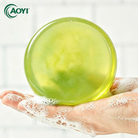 Savon Solide Artisanal Aoyi à l'Aloe Vera Naturel pour Peaux Normales – Nettoyage Essentiel Portable
