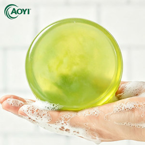 Aoyi Handmade Aloe Vera <strong>Soap</strong> Natural Solid Cake-Shaped Body <strong>Soap</strong> for Normal Skin Portable Basic Cleaning - Product Image 3
