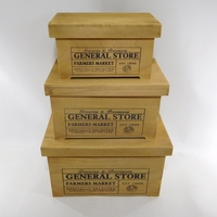 Vente de gros Boîte à chaussures en bois personnalisée