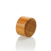 Bouchon en bois de bambou 40033 400/33 400/28 40028 GPI à visser pour bouteilles d'eau, de gin, de vodka, de tequila et de spiritueux