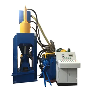 Automatic Sawdust Briquetting Press Metal Chip Briquette Machine For Steel Chips