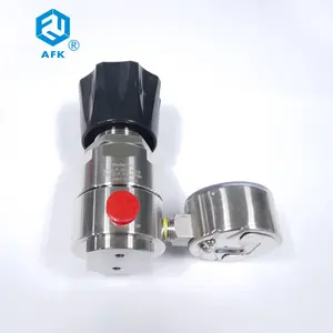 Ce nhiệm vụ nặng nề giai đoạn duy nhất 2 đồng hồ đo oxy LPG điều chỉnh khí 3000PSI Ống thép không gỉ dòng điều chỉnh