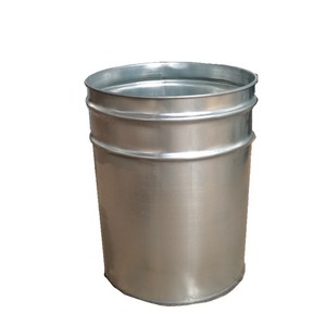 Custom Outdoor Waste <b>Bins</b> Galvanized Steel Oval Round Shapes 026 Part <b>Number</b> Metal Construction - Product Image 3