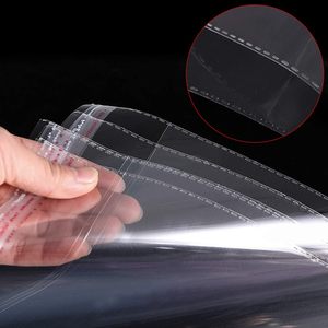 Clear Plastic <b>Bags</b> 4 Sizes Resealable OPP Cellophane <b>Bags</b> For <b>Packing</b> Storage Cooking - Product Image 5