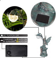 Produits en promotion : Statues de fées extérieures personnalisées en résine, faites à la main, décorations de jardin personnalisées, sculptures, vente en gros