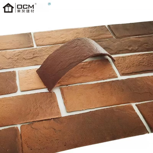 Revêtement <span class=keywords><strong>de</strong></span> façade Revêtement souple Carrelage mural en <span class=keywords><strong>brique</strong></span> et argile Panneaux <span class=keywords><strong>de</strong></span> revêtement en pierre flexibles - Product Image 3