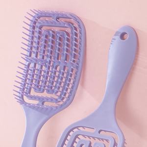 Oem/odm לוגו מותאם אישית שיניים גמישות מעוגל מברשת שיער סלון פרימיום כלי שיער רטוב מברשת מעוף dangling - Product Image 3