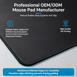 Custom Size White Blank Mousepad Soft Rubber Base Sublimation Printing <b>Mat</b> Custom Gaming <b>Mouse</b> Pad with Locking Edge - Product Image 5