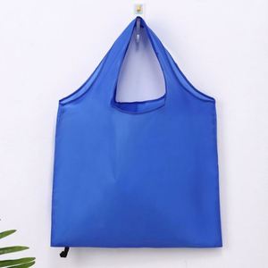 Manufacturers Supply Supermarket Shopping Camping Advertising 210t Thick Portable Multi-Color <b>Folding</b> Polyester Bag - Product Image 4